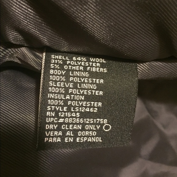 London Fog size M black coat - Picture 5 of 7